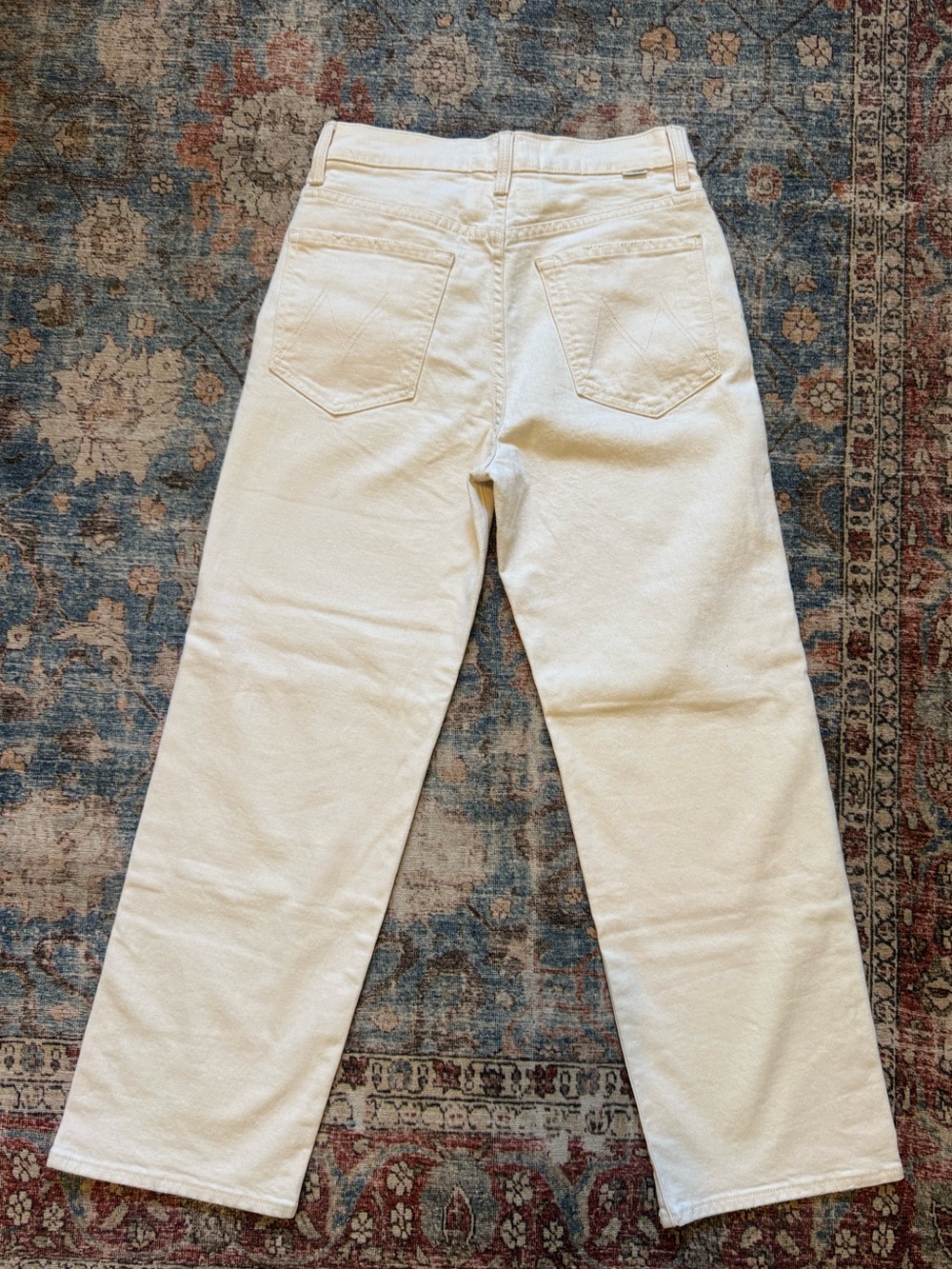 MOTHER Ecru Jeans - Picture 4 of 5